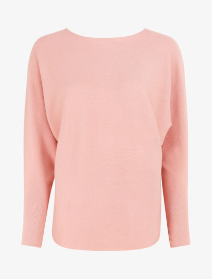 Pull à dos en dentelle - Rose - 6