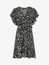 Robe mi-longue coupe patineuse - Noir - 5