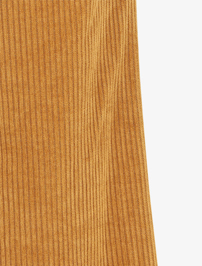 Pantalon ample en velours côtelé - Camel - 3