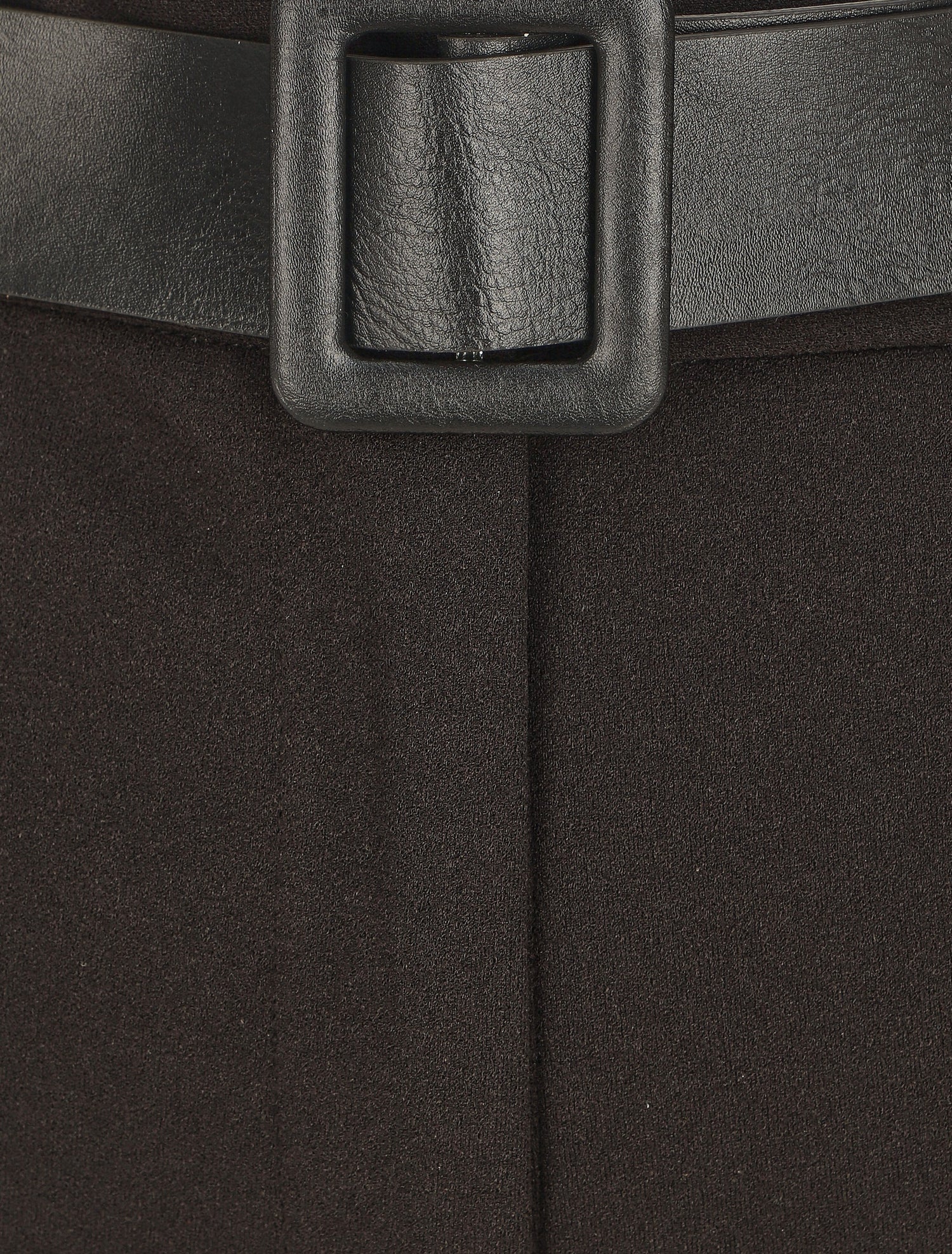 Pantalon ample taille haute - Noir - 3