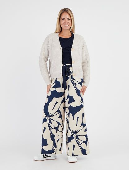 Gilet irisé à boutons métalliques - Beige - 8