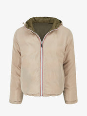 Doudoune matelassée reversible à capuche - Beige - 1