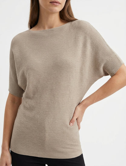 Top strutturato a maniche corte - Talpa