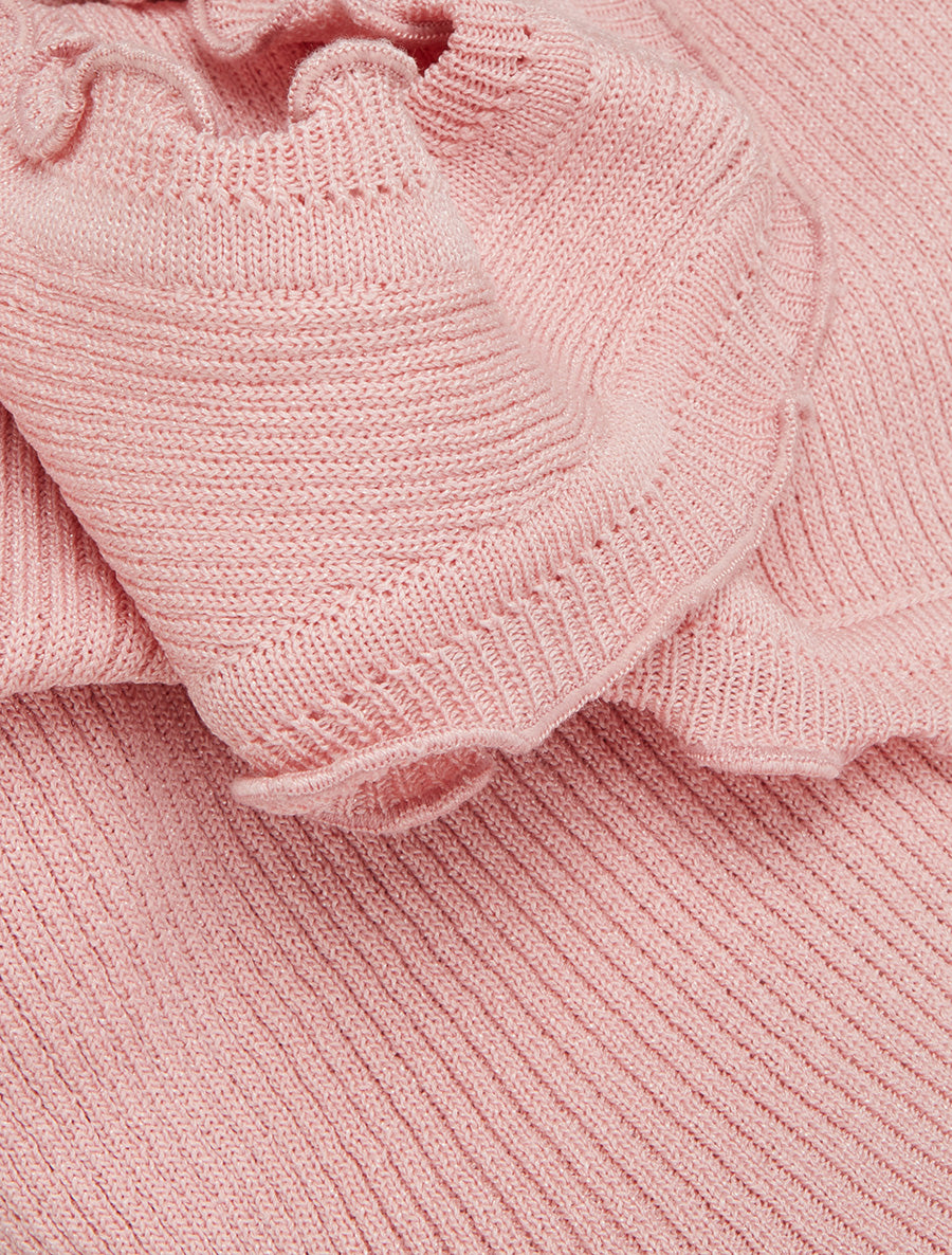 Débardeur côtelé irisé - Rose - 3