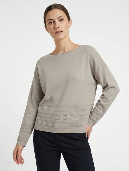 Top a rete con bordi decorativi - Talpa