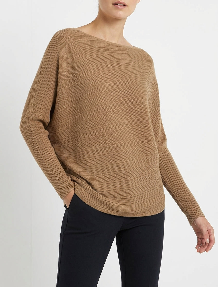 Maglione ampio a maniche lunghe pipistrello - Chameau