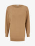 Pull uni à détail texturé - Camel - 1