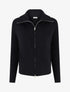 Gilet en maille zippé - Noir - 1