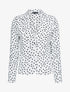 Veste à imprimé pois - Ecru - 1