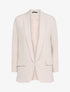 Blazer ouvert à fausses poches - Rose - 3