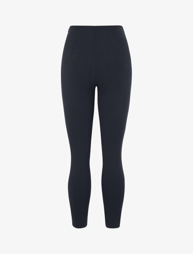 Legging 7/8 à bords fendus - Noir - 2