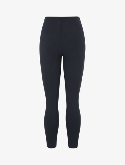 Legging 7/8 à bords fendus - Noir - 2
