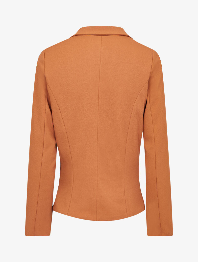 Blazer officier à boutons décoratifs - Camel - 3