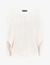 Pull chauve-souris en maille - Beige - 4