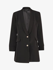 Veste blazer oversize - Noir - 1