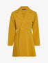 Veste mi-longue coupe patineuse - Moutarde - 1