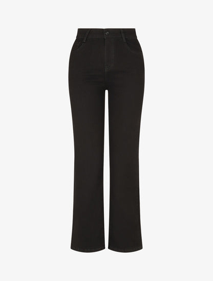 Jean basic coupe droite - Noir - 1