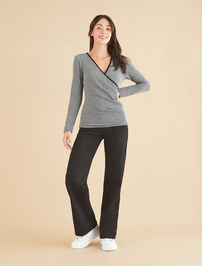 Jean basic coupe droite - Noir - 4