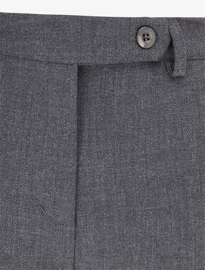 Pantalon droit chiné - Anthracite - 3