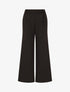 Pantalon long épais coupe ample - Noir - 1