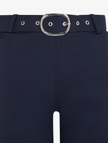 Pantaloni lunghi elasticizzati - Marina
