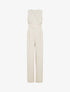 Combinaison unie droite et sans manches - Beige - 1