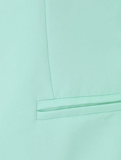 Veste droite à épaulettes - Vert d&
