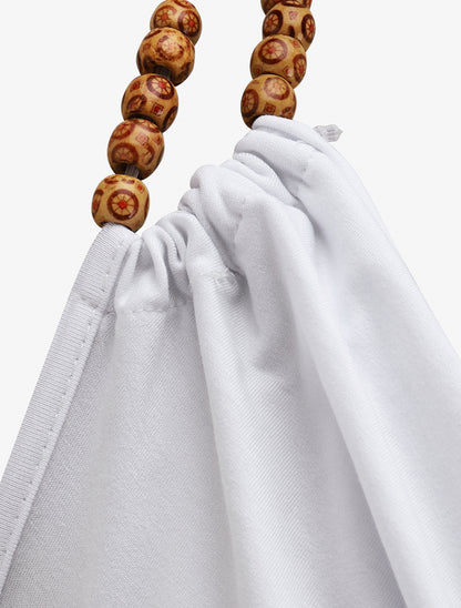 Robe longue dos nu à imprimé grandes feuilles - Rose - 3