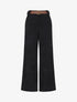 Pantalon droit en velours côtelé - Noir - 1