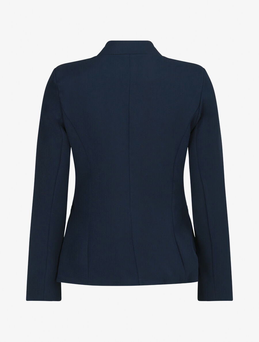 Veste à col cranté - Marine - 2