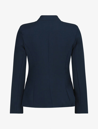 Veste à col cranté - Marine - 2