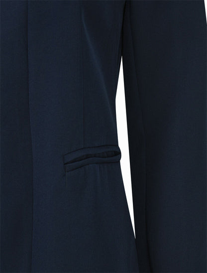 Veste à col cranté - Marine - 3