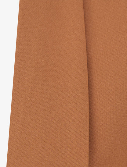 Blazer uni à poches décoratives - Camel - 3