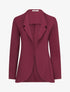 Veste à col biseauté - Pourpre - 5