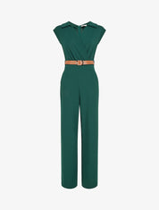 Combinaison unie sans manches - Vert sapin - 1