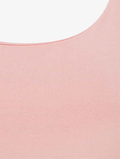 Canotta classica semplice - Rosa