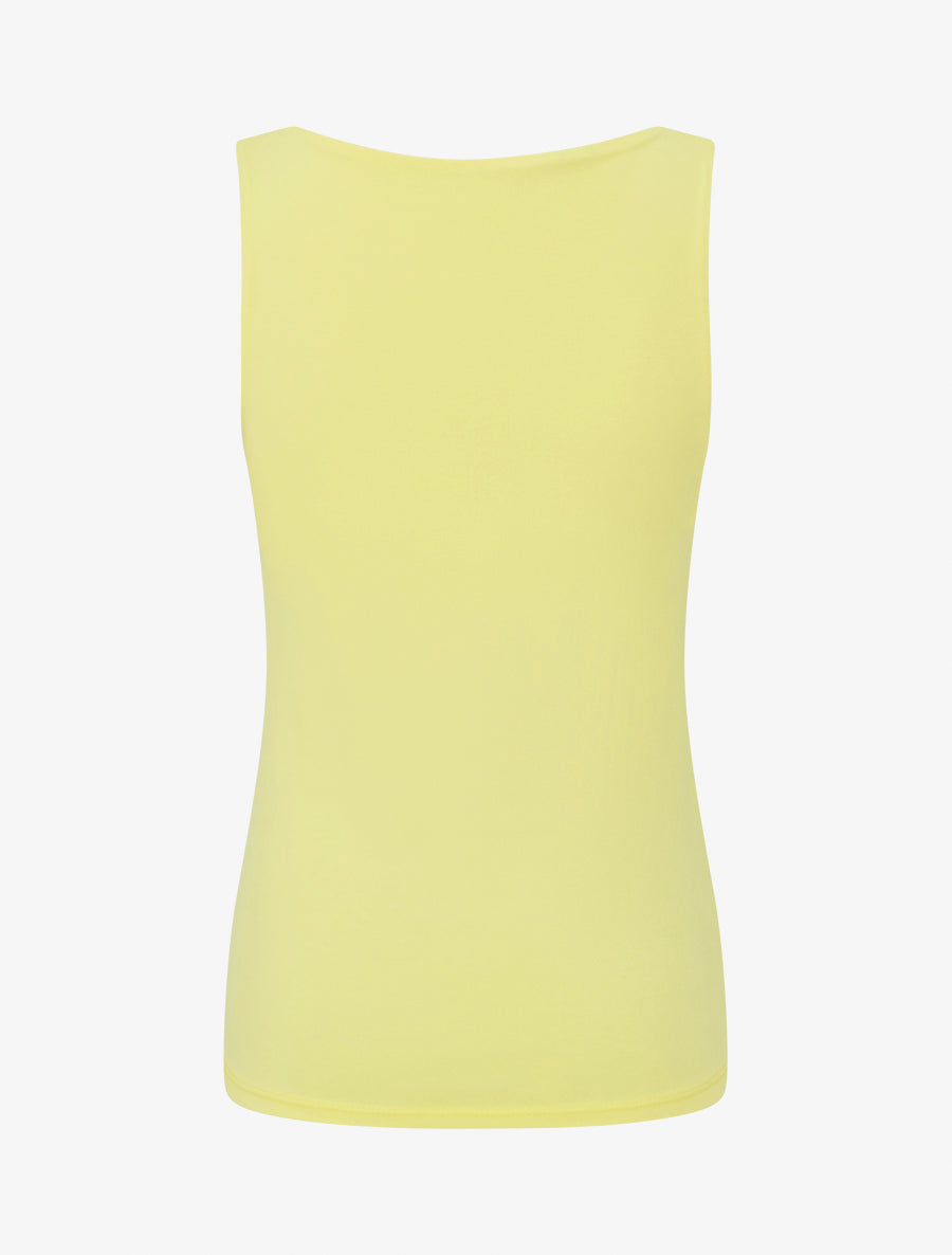 Canotta classica semplice - Giallo
