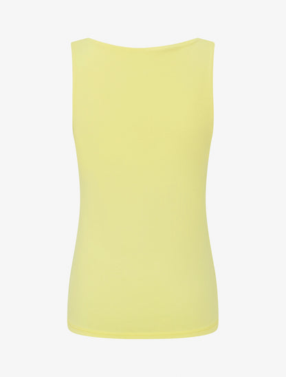 Canotta classica semplice - Giallo