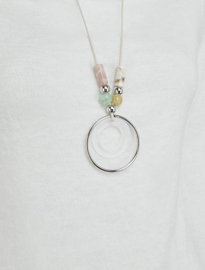 Pull asymétrique à col bénitier - Blanc - 3