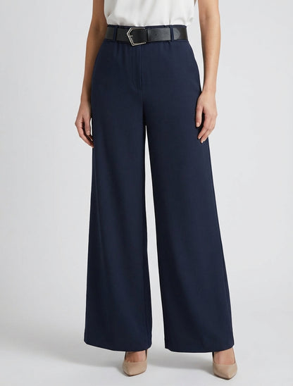 Pantalone ampio a vita alta. - Marina