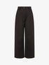 Pantalon de tailleur coupe droite - Noir - 1
