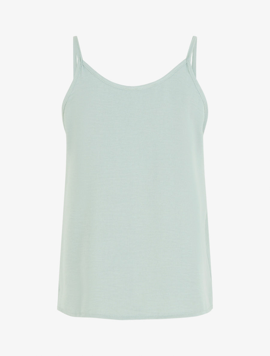 Caraco à boutons décoratifs et broderie - Vert d&