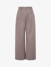 Pantalon de tailleur coupe droite - Gris - 1