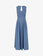 Combinaison ample à dos ouvert - Bleu - 1