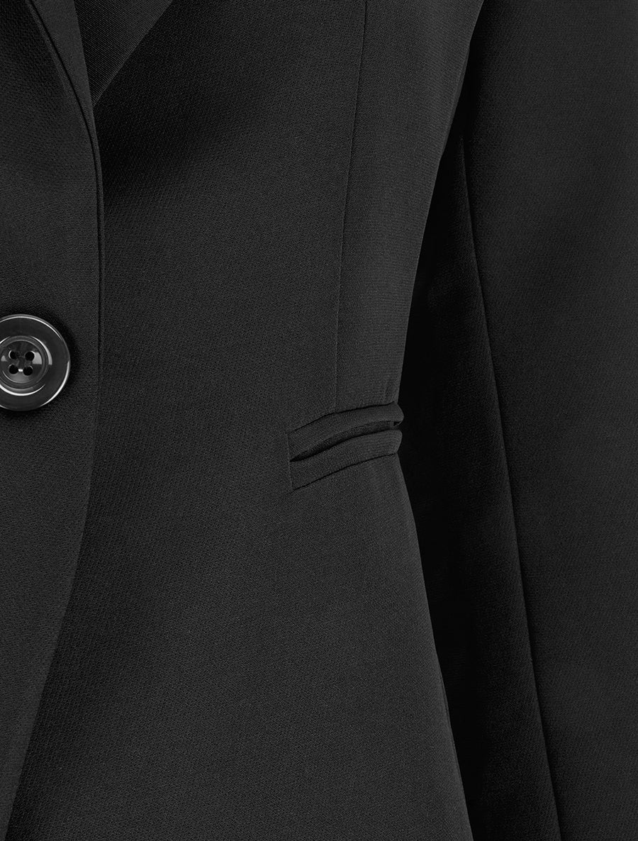 Blazer droit classique - Noir - 3