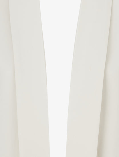 Blazer uni à manches longue - Beige - 3