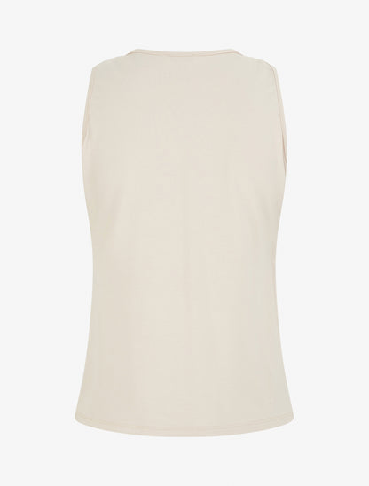 Top classique cache-coeur - Beige - 2