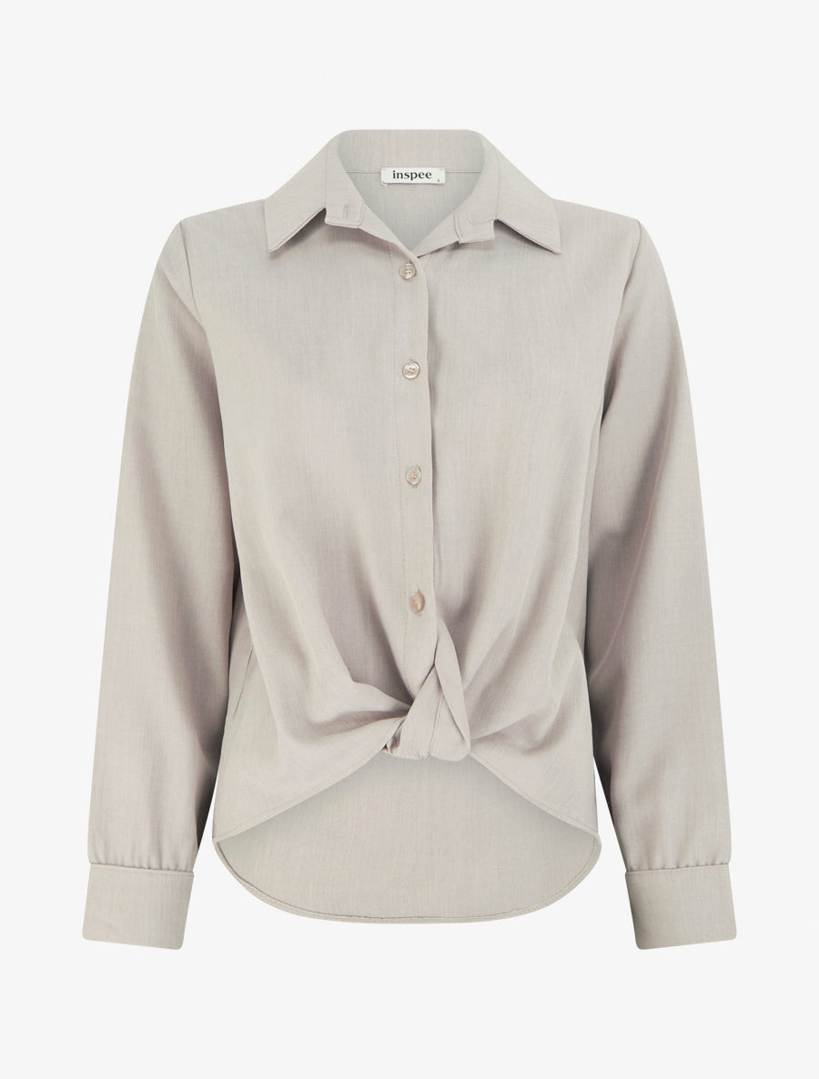 Camicia annodata asimmetrica - Talpa