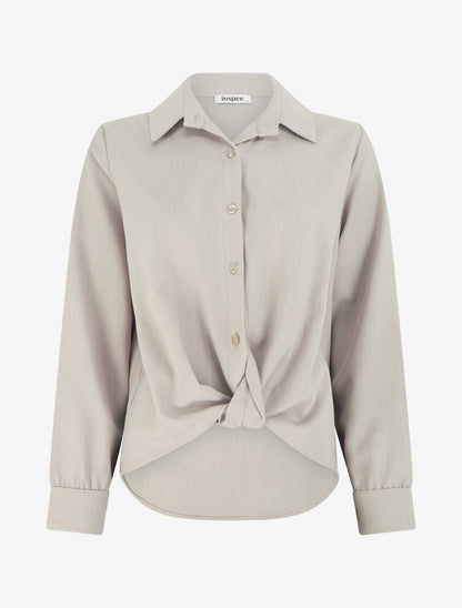 Camicia annodata asimmetrica - Talpa