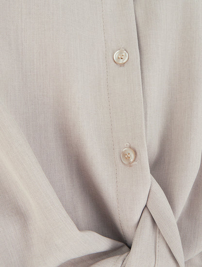Camicia annodata asimmetrica - Talpa